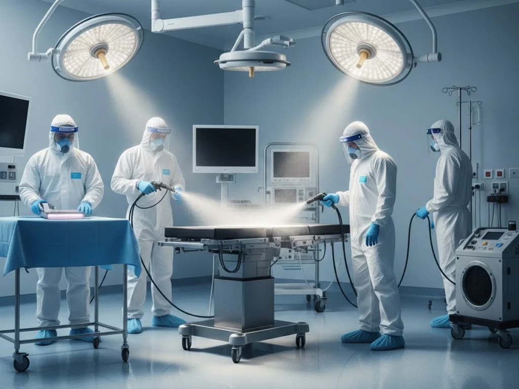 Deep Sanitisation for Hospitals & Clinics in Cambridgeshire