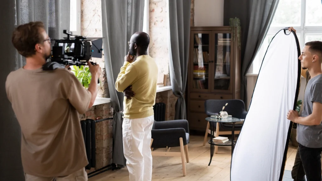 Movie Set Cleaning Banner
