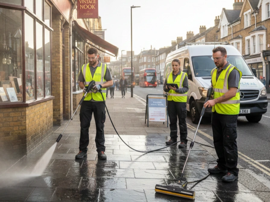 Why Your Business in North London Needs Pressure Washing