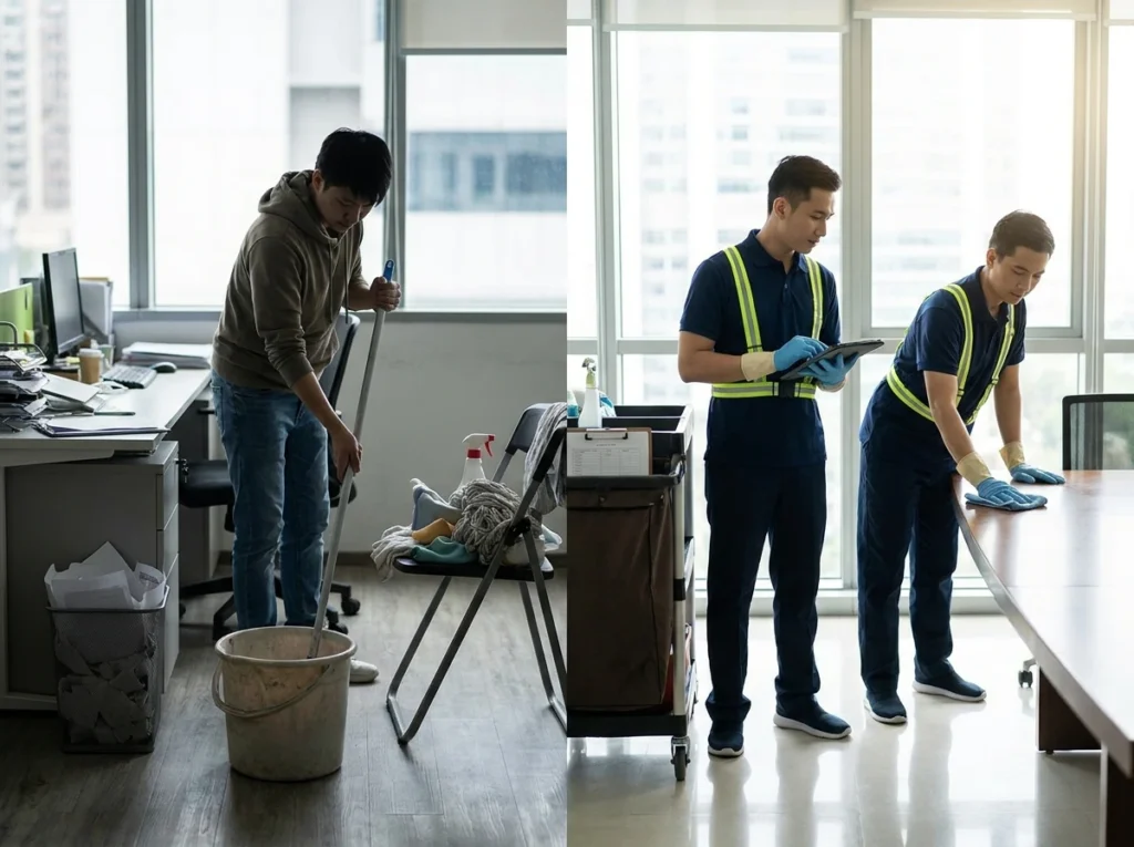 Why Professionals Outperform Ad-Hoc Teams for Office Cleaning
